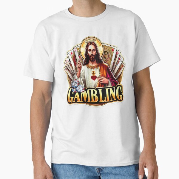 Item preview, Jesus Gambling designed and sold by devonclemon.