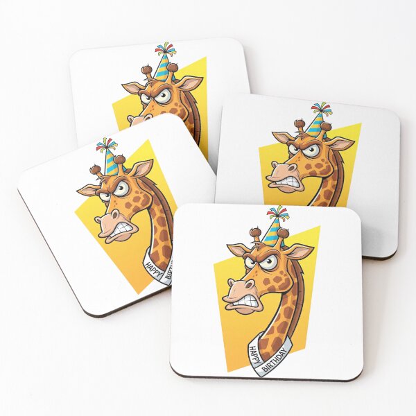Item preview, Giraffe Birthday | Whimsical and Adorable Celebration-Inspired Graphic designed and sold by Tw1nsAIArt.