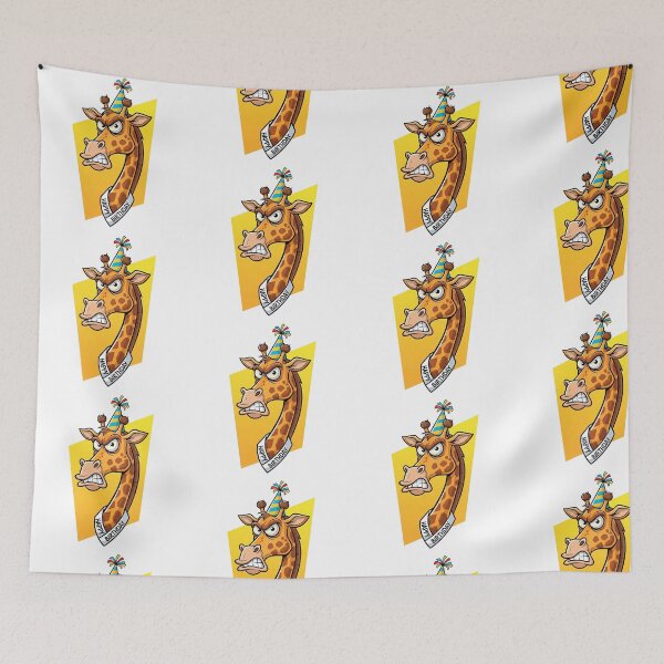 Item preview, Giraffe Birthday | Whimsical and Adorable Celebration-Inspired Graphic designed and sold by Tw1nsAIArt.
