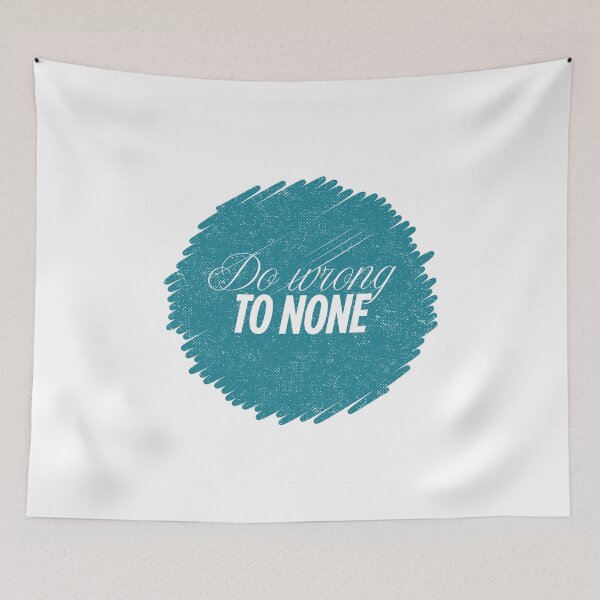 Item preview, Do Wrong To None | Shakespeare Quote designed and sold by ObsidianDaz.