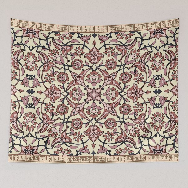 Item preview, Oriental Chinese Peony Floral Design designed and sold by SpartanDStore.