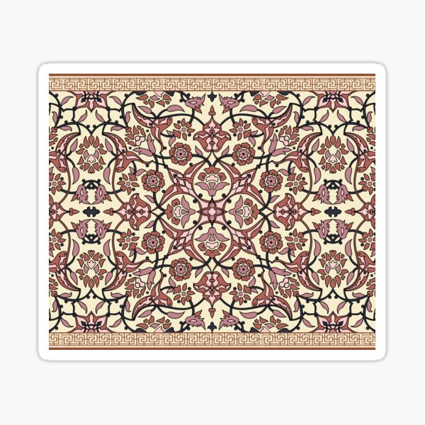 Item preview, Oriental Chinese Peony Floral Design designed and sold by SpartanDStore.