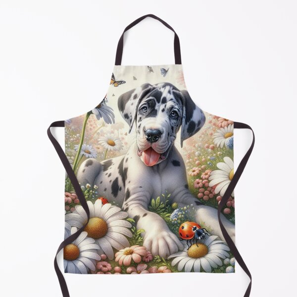 Item preview, Great Dane Magical Meadow Pup designed and sold by Wags & Tails.