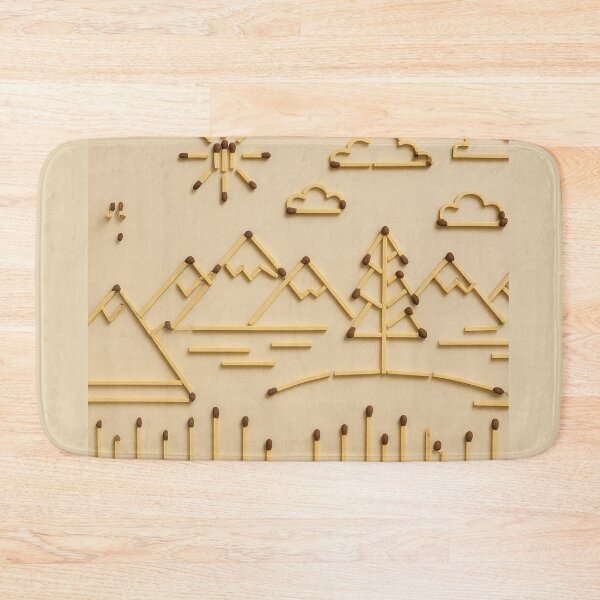 Item preview, Matchstick Mountains designed and sold by zoecreatiwe.