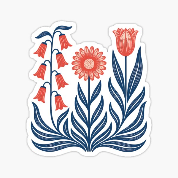 Item preview, NO WORDS Subtle Anti Trump, FDT, Foxglove Daisy Tulip, Freedom Democracy Truth, Democrat, Flower Market  designed and sold by Annie Tong.