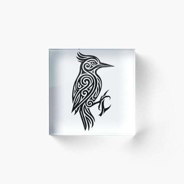 Item preview, Tribal woodpecker designed and sold by SpectrumShine.