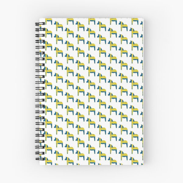 Item preview,  Dala Horse Swedish Flag Painted Distressed Sweden Dalahost designed and sold by funnytshirtemp.