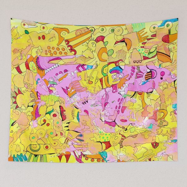 Item preview, 693. Love by Veera Zukova. Colorful Abstract Art designed and sold by Veera Zukova.
