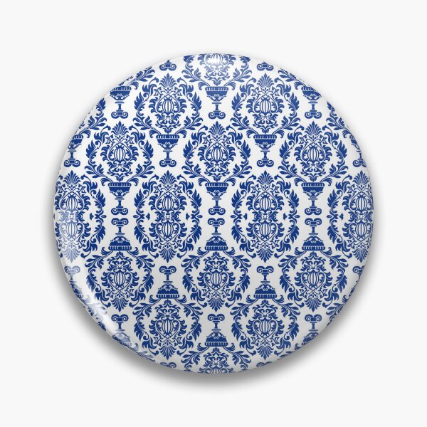Item preview, Oriental Chinese Floral Garden - Blue and White designed and sold by SpartanDStore.
