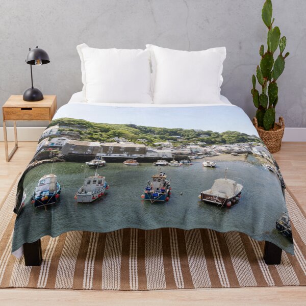 Item preview, Polperro Fishing Boats, Harbour Life, Cornwall, United Kingdom designed and sold by Paul Thompson Photography.
