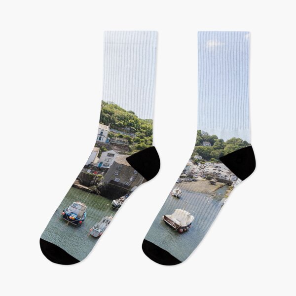 Item preview, Polperro Fishing Boats, Harbour Life, Cornwall, United Kingdom designed and sold by Paul Thompson Photography.