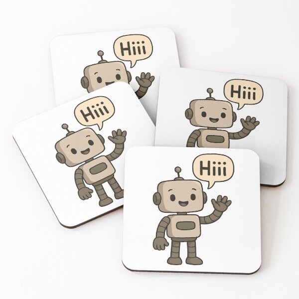 Item preview, Cute Retro Robot Art designed and sold by zoecreatiwe.
