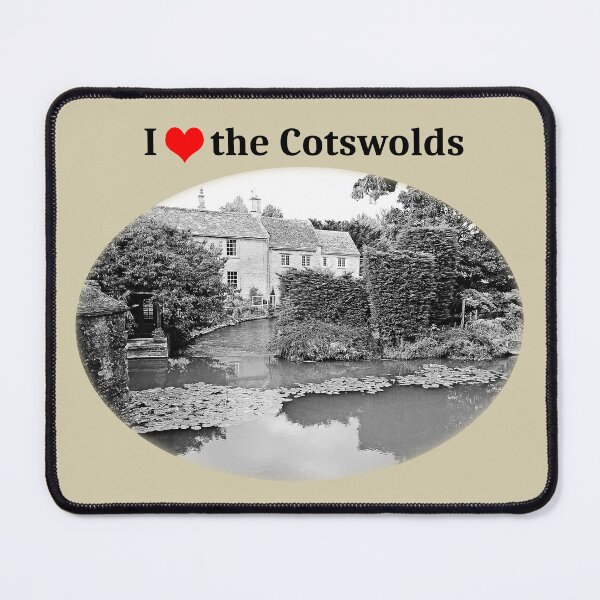 Item preview, I Love the Cotswolds (River Windrush Burford) designed and sold by Murph's Images.