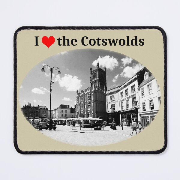 Item preview, I Love the Cotswolds (Cirencester Market Place) designed and sold by Murph's Images.