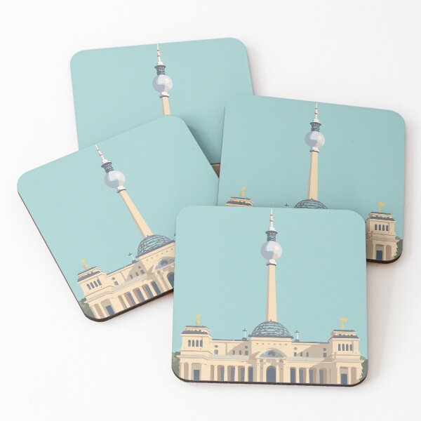 Item preview, Berlin, Germany - Brandenburg Gate, TV Tower & Reichstag Dome designed and sold by Sabry Belal.