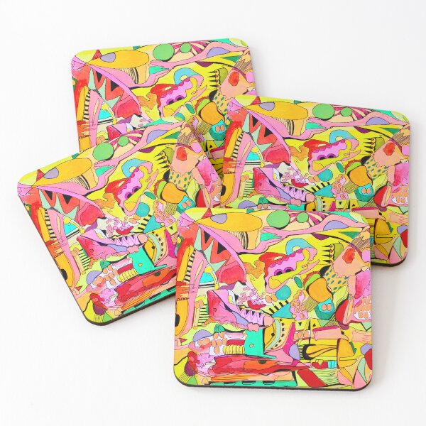 Item preview, 694. Love by Veera Zukova 2024. Colorful abstract art. designed and sold by Veera Zukova.