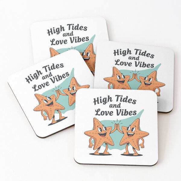 Item preview, High Tides and Love Vibes Starfish High-Five designed and sold by Owcomm.