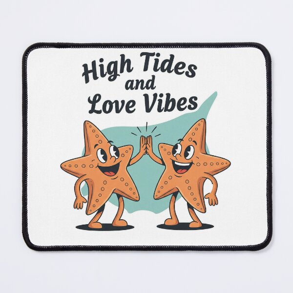 Item preview, High Tides and Love Vibes Starfish High-Five designed and sold by Owcomm.