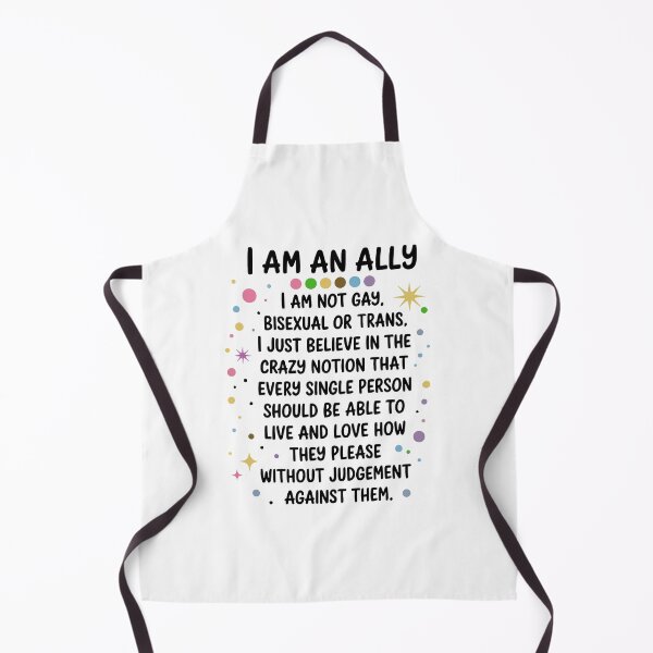 Item preview, I'm An Ally designed and sold by Angry Swan Designs.