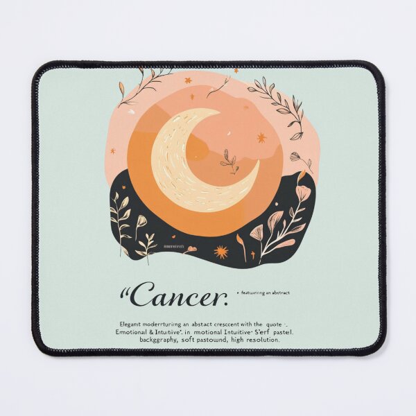 Item preview, Cancer. Emotional & Intuitive seamless pattern paper designed and sold by Inkora-Art.