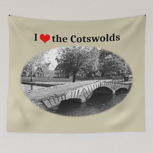 Item preview, I Love the Cotswolds (Bourton on the Water) designed and sold by Murph's Images.