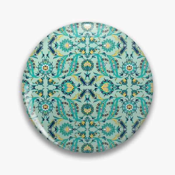 Item preview, Floral Elegance – Chinese Oriental Aesthetic – Turquoise designed and sold by SpartanDStore.
