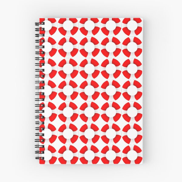 Item preview, Lifebuoy in red and white designed and sold by lu-print-design.