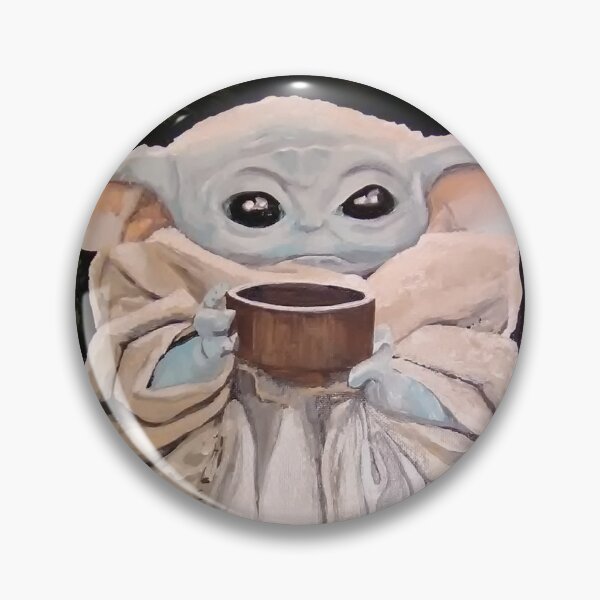Item preview, Baby alien acrylic painting  designed and sold by ArtByAMReisig.