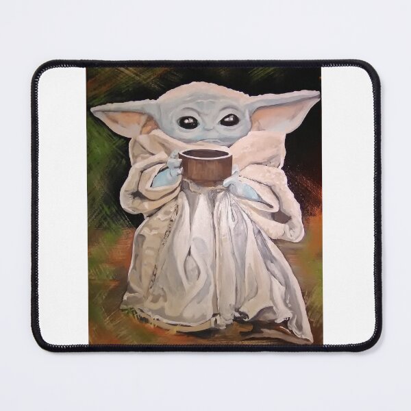 Item preview, Baby alien acrylic painting  designed and sold by ArtByAMReisig.