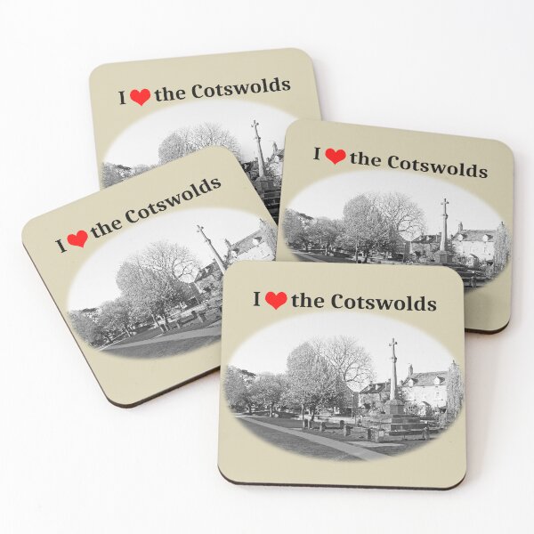 Item preview, I Love the Cotswolds (Bourton on the Water War Memorial) designed and sold by Murph's Images.