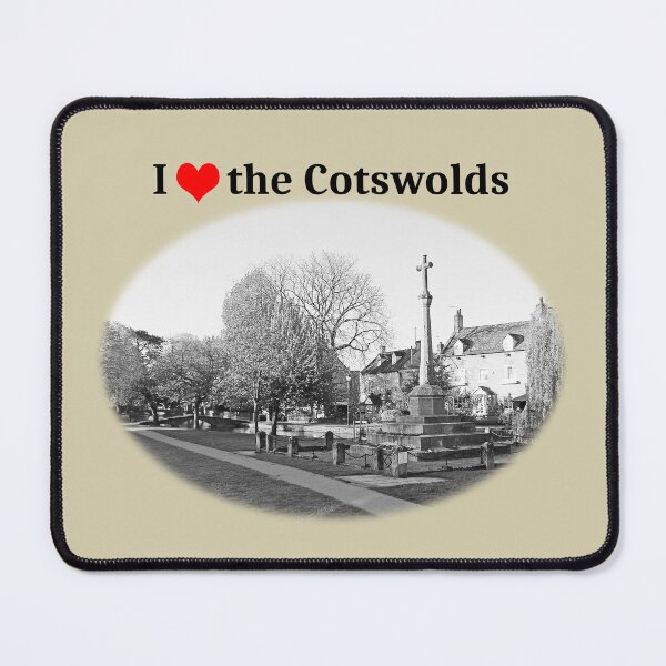 Item preview, I Love the Cotswolds (Bourton on the Water War Memorial) designed and sold by Murph's Images.