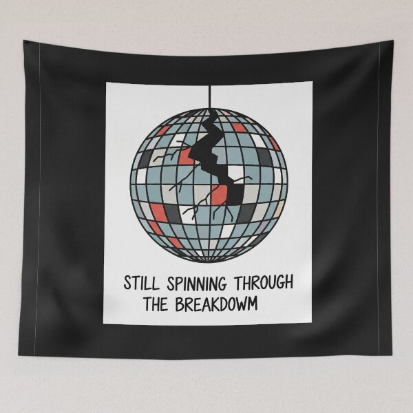 Item preview, Still Spinning Through The Breakdown Disco Ball designed and sold by Owcomm.