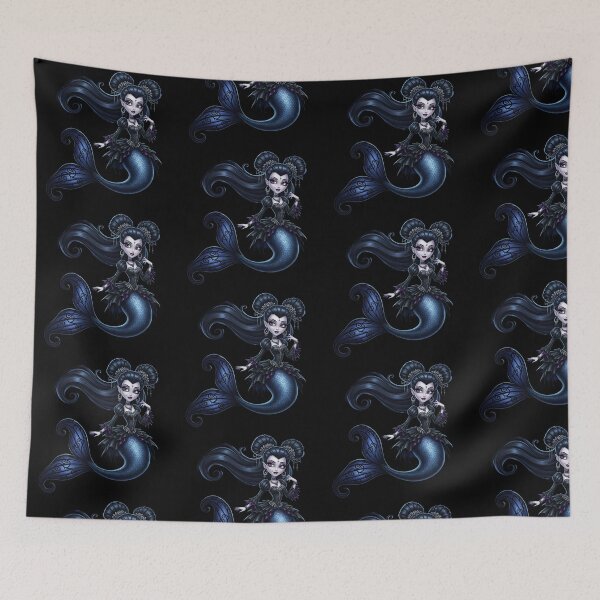 Item preview, Gothic Mermaid | Enchantingly Dark and Mythical Ocean-Inspired Graphic designed and sold by Tw1nsAIArt.