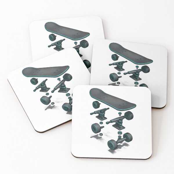 Item preview, Disassembled Skateboard designed and sold by Uglyandcute.