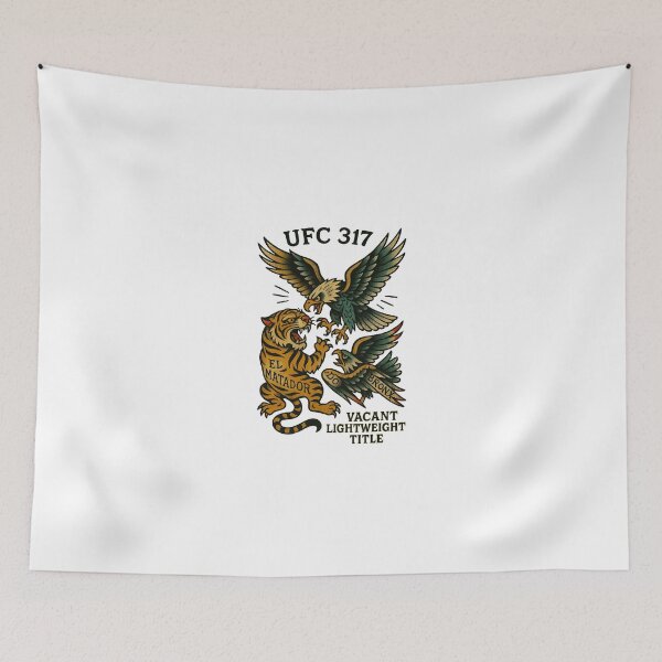 Item preview, UFC 317: Ilia Topuria vs Charles Oliveira Tattoo designed and sold by MUGU chi.