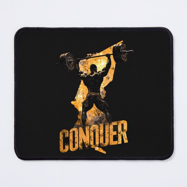 Item preview, Conquer the Grind – Heavy Lifter Firestorm designed and sold by AI-Only Creations.