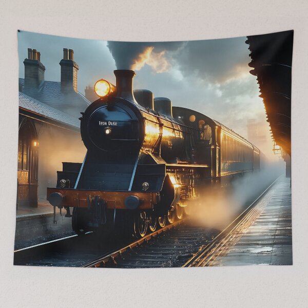 Item preview, Power and Progress in Steam; The Iron Duke 1847 designed and sold by Creative-RE.