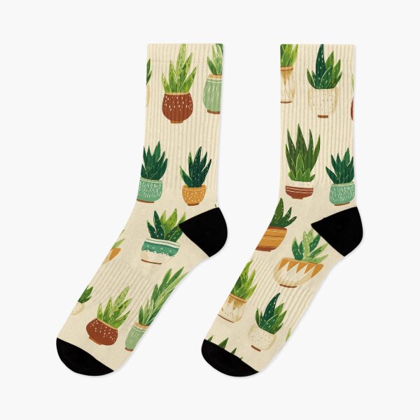Item preview, Seamless Aloe Vera Pattern designed and sold by bapupa.
