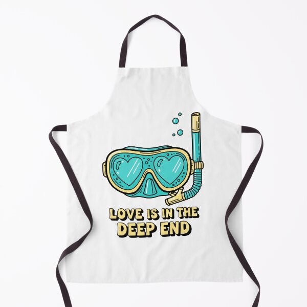 Item preview, Love Is In The Deep End Snorkel Mask designed and sold by Owcomm.