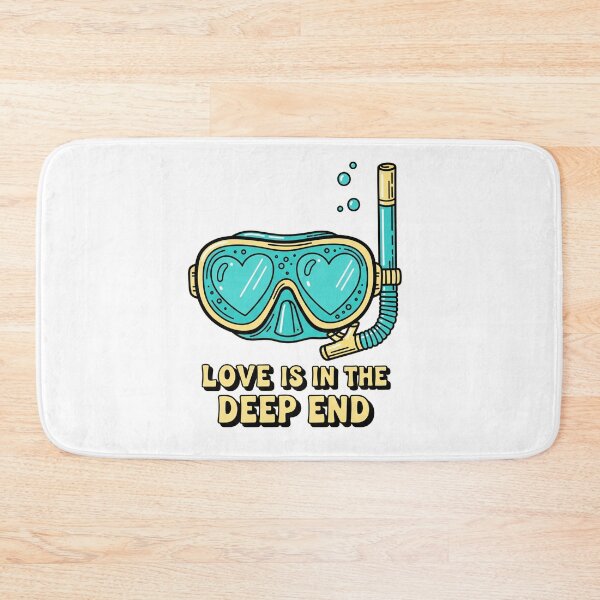 Item preview, Love Is In The Deep End Snorkel Mask designed and sold by Owcomm.