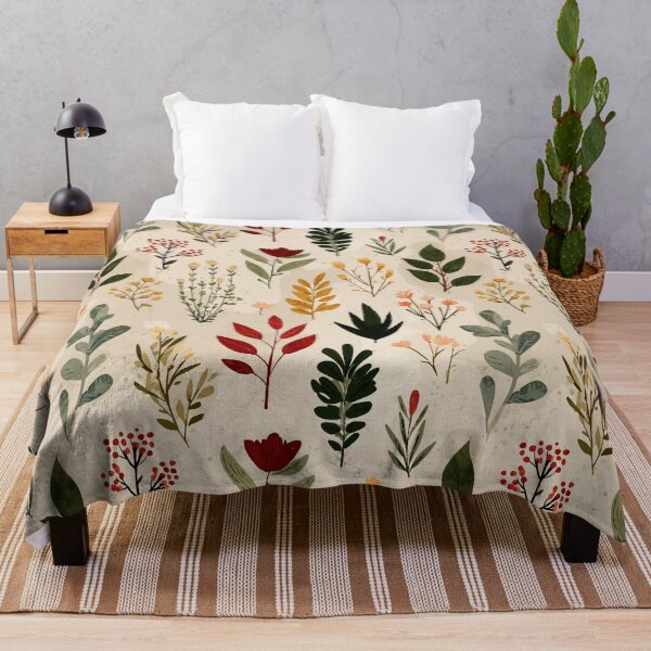 Item preview, Organic Botanical Pattern designed and sold by bapupa.