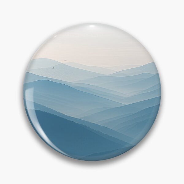 Item preview, Soft Blue Gradient Landscape designed and sold by SparroCreative.