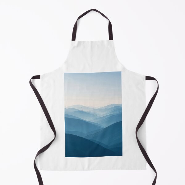 Item preview, Soft Blue Gradient Landscape designed and sold by SparroCreative.