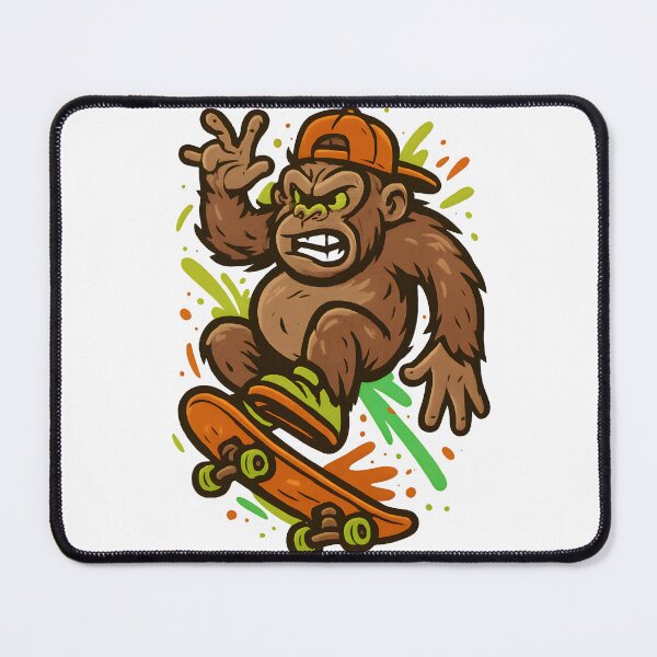 Item preview, Skater Gorilla designed and sold by Uglyandcute.