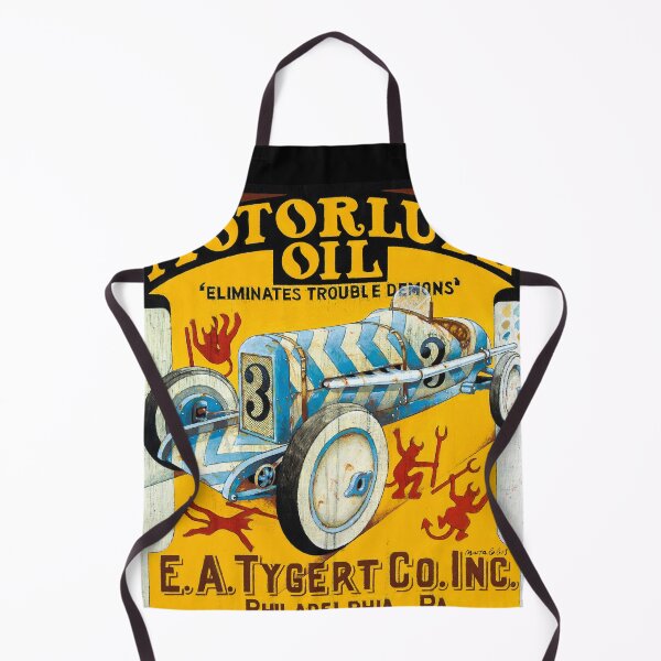 Artikelvorschau, Motorlube Oil – Retro-Design einer Rennmarke entworfen und verkauft von Matalobos /  Retro Art & Classic Machines.