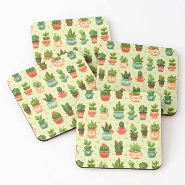 Item preview, Seamless Cacti Pattern designed and sold by bapupa.