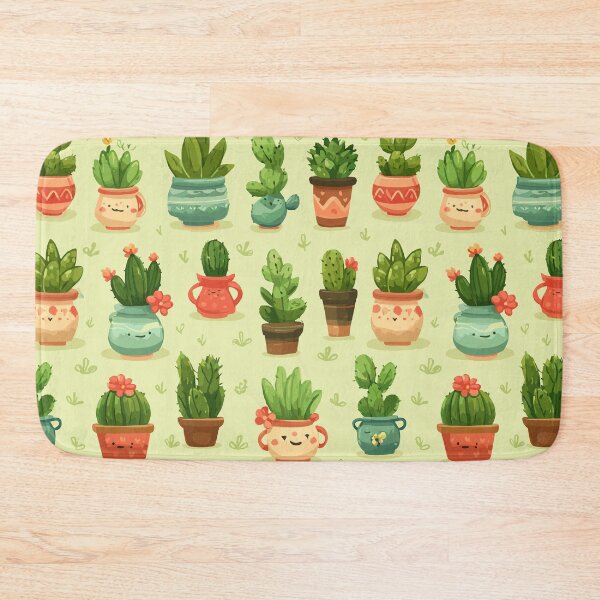 Item preview, Seamless Cacti Pattern designed and sold by bapupa.