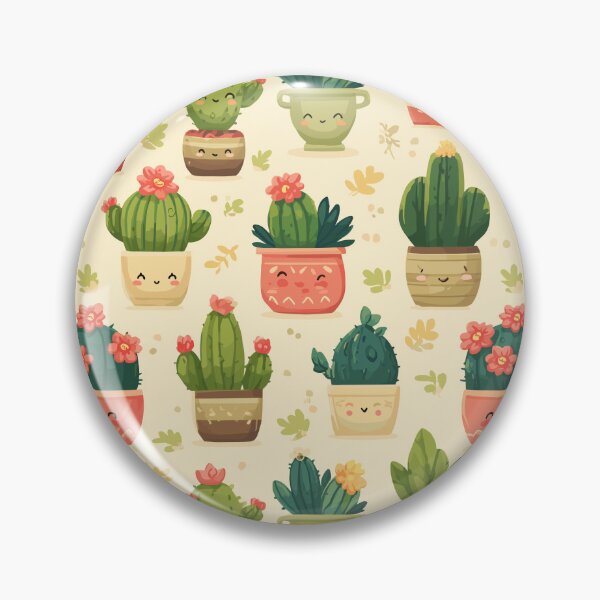 Item preview, Botanical Cacti Pattern designed and sold by bapupa.