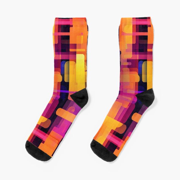 Item preview, Geometric Tetris Pattern art designed and sold by JeniSeny.