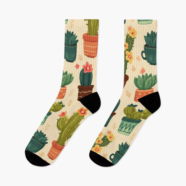 Aperçu de l'œuvre Motif de cactus du désert créée et vendue par bapupa.